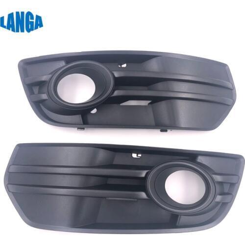 Genuine quality Front bumper grille Fog light frame fog lamp cover OE: 8R0807681A 8R0807682A for Audi Q5 2012 A PAIR