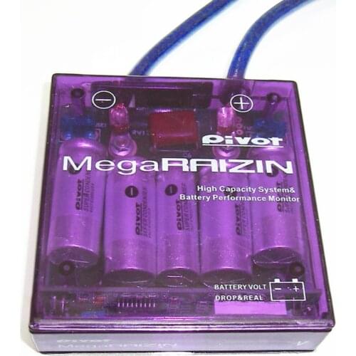 Car Voltage Stabilizer Purple Universal Car Fuel Saver Voltage Stabilizer Regulator for PIVOT Mega RAIZIN