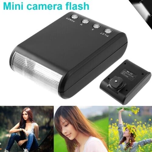 Universal Compatible Mini LED Camera Flash Speedlite External Protable Flashlight 8899