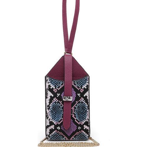 Top Quality Small Incense Crossbody Bag Python Pattern Mini Chain Purse Clutch Bags Designer Phone Bag New Female Shoulder Bags