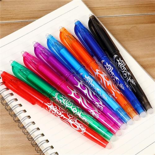 1pcs Erasable Magic Tricks Rewrite the Font Disappear Magic Pen, Heating Fonts Disappear Coloured Color Toy
