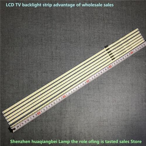 10 PCS/Lot 100% New LED backlight strip for 46inch TV samsung 2013SLS46 7030NNB CHA 2D 60 REV1.0 1pcs=60led 573MM