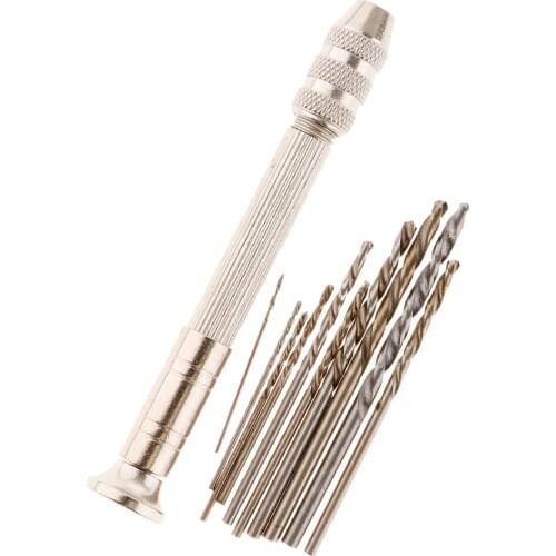 10pcs Mixed 0.8mm-3mm Twist Drill Bit for Jewelry Watch Findings Accessories