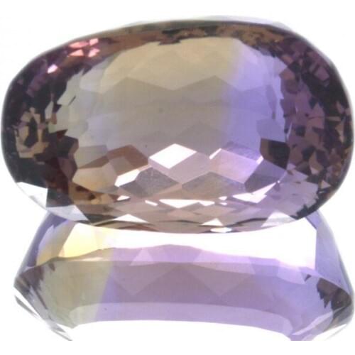 18,32ct. Ametrine (Bolivianite) Oval Cut