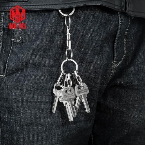 2PC Independent Release Quick Release Separate EDC Keychain Portable Outdoor Camping Rock Climbing Tool