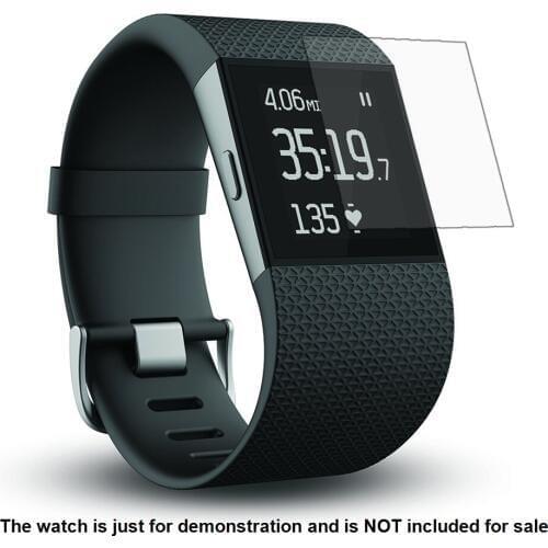 3x Clear LCD Screen Protector Cover Film Skin for Fitbit Surge Sporting Running Watch LCD Screen Film