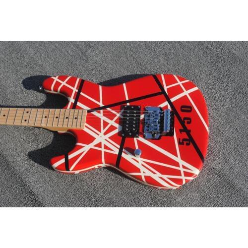 KSG left handed Kram 5150 electric guitar Eddie Van Halen Kram lefty 5150 guitar free shipping