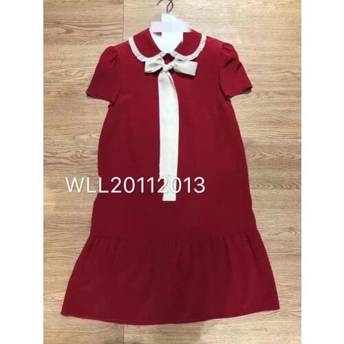 And red New girls black dresses