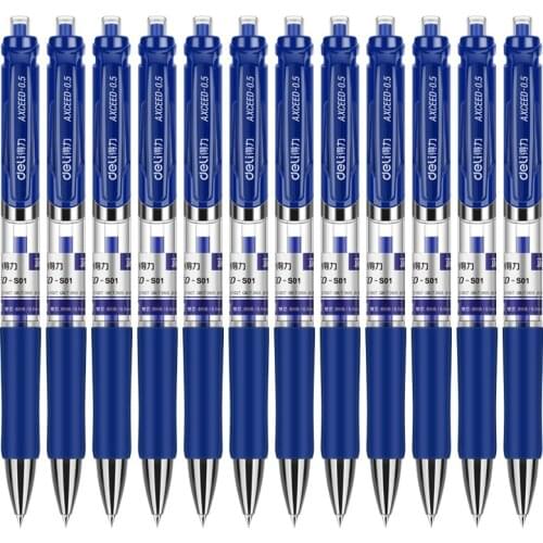 Office Stationery gel Pen 0.5mm ballpoint Pen 3 Color Learning Essential Accessories Student Business Supplies Gel pen