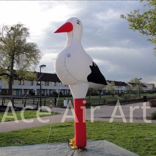 Customized beautiful Advertising Inflatable Seagull/Mew/stork with Free Air blower