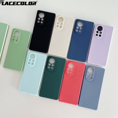 Candy Color Soft Silicone Coque For Huawei P30 Lite P40 Pro P20 Shell Mate 20 30 30E 40 Shockproof Protective Back Cover Bumper
