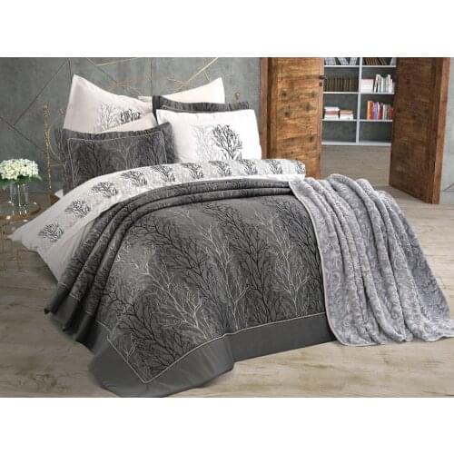 Çeyizdiyarı Bade 11 Piece Dowry Set Gray