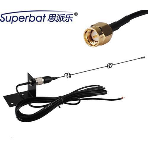 Superbat 90/280MHZ 5dBi Wall Mount 50ohm 3G/GSM/UMTS/HSUPA/HSDPA Antenna Booster Aerial for Wireless & Devices SMA Plug 3M