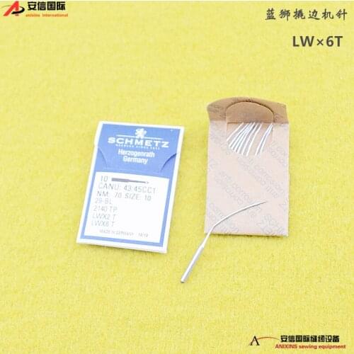 German SCHMETZ LW*6T Pry Edge Pick Trouser Leg Blind Stitch Machine Needle LWx6t