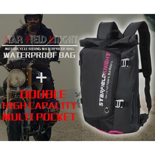 Professional Outdoor Riding Motorcycle Backpack Off-road Waterproof Computer Bag Travel Bicycle Sports Bag Climbing/Fishing Bags