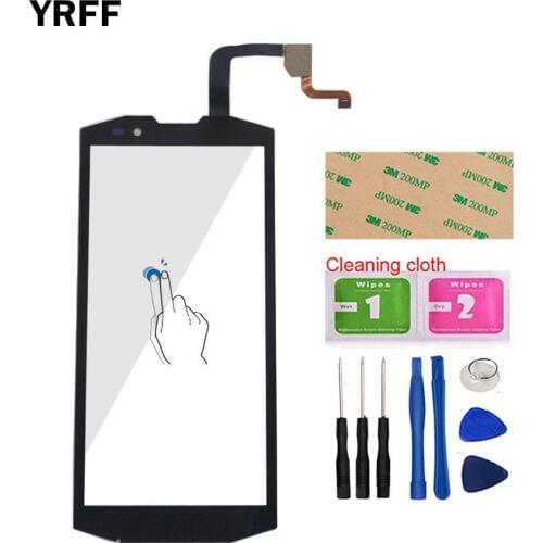 5.7'' Mobile Touch Screen Front Glass For Blackview BV9000 BV 9000 Lens Sensor Touch Screen Digitizer Panel Glass Sensor Tools