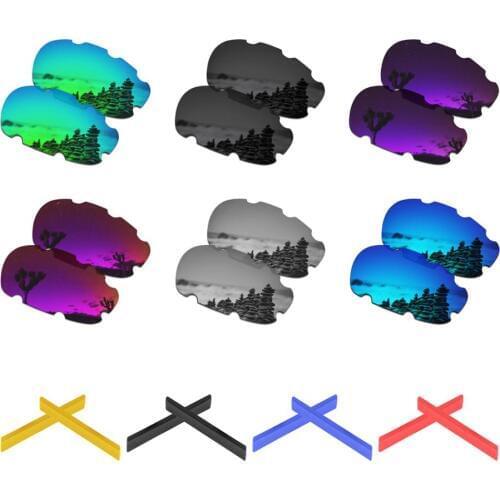 SmartVLT Polarized Replacement Lenses for Oakley Split Jacket Vented Sunglasses - Multiple Options