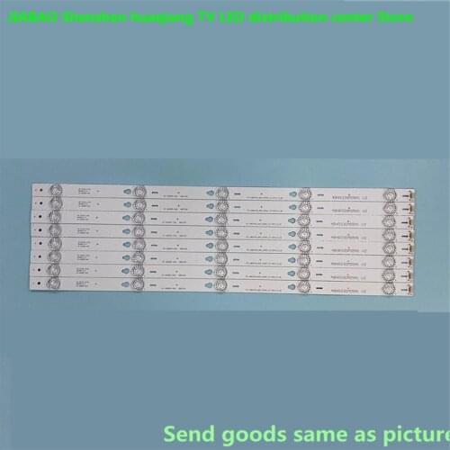LED Backlight strip 5 lamp For TCL B48A838U B48A538U T0T-48D2700-8X5-3030C-V3 YHE-4C-LB4805-YH1CK B48A858U 48HR330M05A1 LE48M4S1