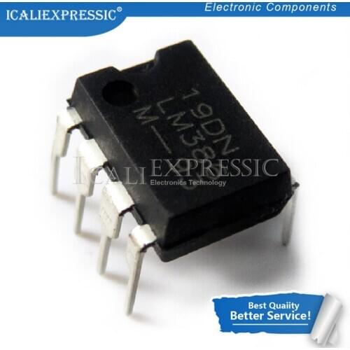 10PCS LM386 LM386N LM386M LM386L = 386D JRC386D NJM386D o Amplifiers LOW VLTG AUDIO PWR AMP DIP-8 new original In Stock