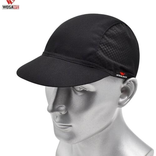 WOSAWE Men Womens Breathable Mesh Sporting Cap Cycling Hat Running Sunhat MTB Bike Bandana Fishing Cap Quick Drying