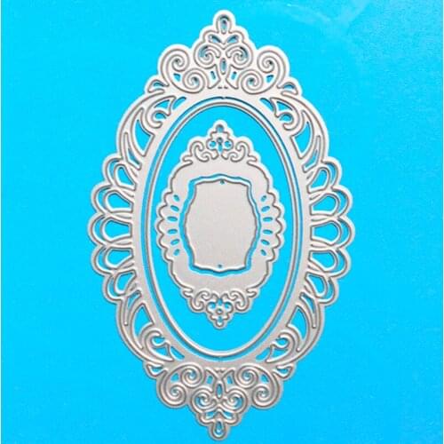 YLCD121 Frame Metal Cutting Dies For Scrapbooking Stencils DIY Album Cards Decoration Embossing Folder Die Cuts Template New