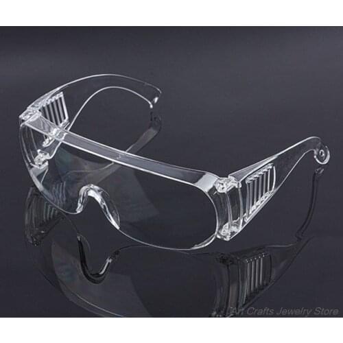 Safety Glasses Personal Protective Equipment, PPE, Eyewear Protection, Clear High Impact, Vented Sides, For Constructio A27 21