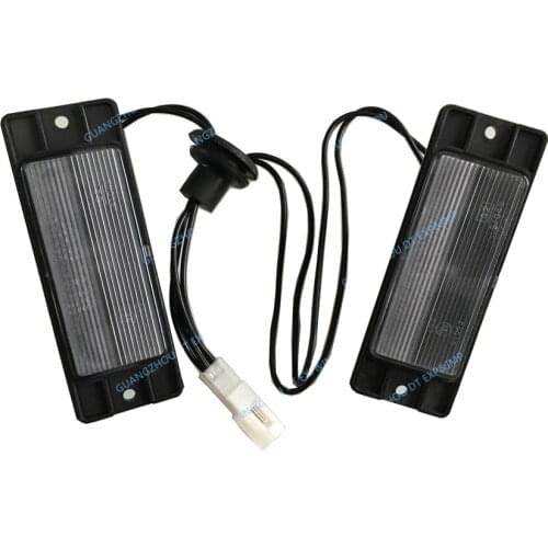 2 Pieces License Lamp for V97 V93 Montero Rear Light for Pajero V73 V77 Plate Board Lights V75 V98 V87 Marker Lamps Not for V32