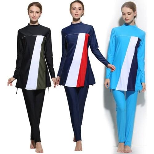 2018 New Swimsuit Womens Conservative Swimsuit Beach Swimsuit