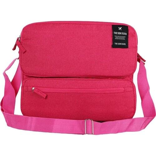 7PCS / LOT Multifunctional Single-Shoulder Bag For Men and Women On Business Trips Big Capacity Electronic Digital Storage Bag