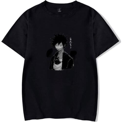 My Hero Academia T-shirt Fashion Anime Short Sleeves Unisex Clothes