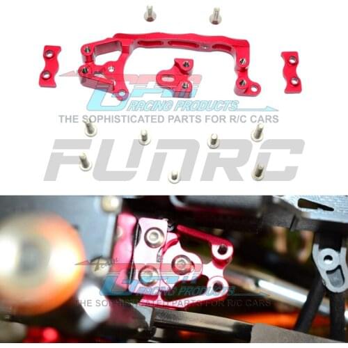 GPM AXIAL 1/10 SCX10 II 90046 90047 BUGGY Climbing car Upgrade accessories Metal Aluminum alloy Servo base