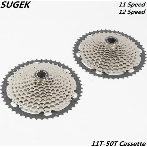 SUGEK M9011 M9012 11-50T 11 12 Speed Cassette MTB Mountain Cross Bike Bicycle Free Wheel Cassette