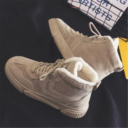 Classic Women Snow Boots Thick Plush Warm Ladies Shoes Female Faux Suede Winter Ankle Boots Fashion Sweet Girls Student Shoes