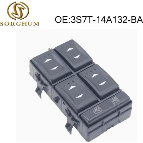 Car Electric Power Window Control Switch Button For Ford Mondeo 2001-2007 3S7T-14A132-BA