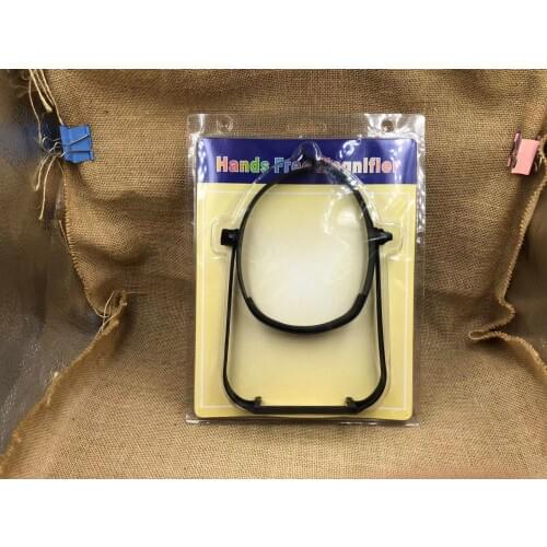 Creative Reading Glasses Head-mounted Magnifying Glass for The Elderly with 4 Different Lenses 2X