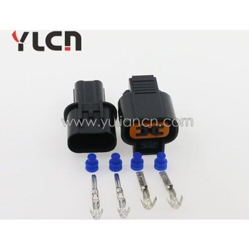KUM KET 2 pin male female auto sensor connector waterproof plug and socket