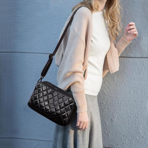 Genuine Leather Small Shoulder bags for women Crossbody Bag Fashion Party Purse Female Messenger Bags Ladies Luxury Handbags