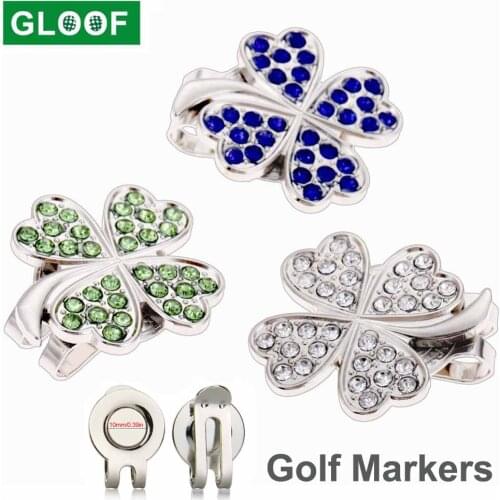 Golf Ball Markers with Hat Clips Value Sets for Men Women Golfer, Removable Attaches Easily to Golf Cap Premium Gifts