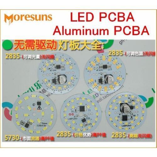 MCPCB LED PCB PCBA Aluminum PCBA Production Components Procurement PCB Production PCBA Test