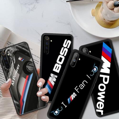 Germany Sport Car Phone Case For Realme 5 6 7 8 Pro x50 c25 c21 c20 c15 c11 Q2 Q2i XT Black Bumper caso Fundas