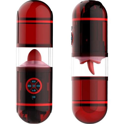 New Male Automatic Masturbator Blowjob Oral Sex Deep Throat Pocket Pussy Sucking Penis Massager Adult Men Sex Toys