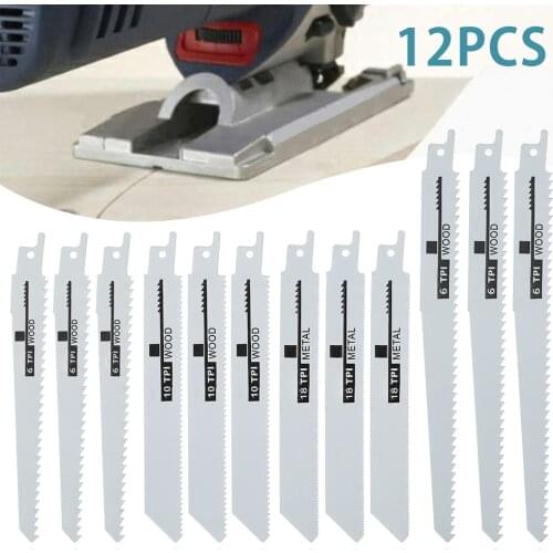 Reciprocating Sabre Saw Blade Sharp Ground Teeth Wood Metal Cutting Steel Tools Jig Saw Blade Jigsaw Blades Set