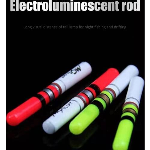1 Pcs Light Sticks Green / Red Work with CR322 Battery Operated LED Luminous Float Night Fishing Tackle B276 Accessories
