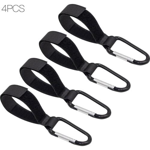 4PCS/2PCS Stroller Hooks Wheelchair Stroller Pram Carriage Bag Hanger Hook Baby Strollers Shopping Bag Clip Stroller Accessories