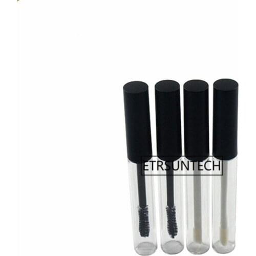100pcs 6ml Empty Container Bottle With Brush,Liquid Lip Gloss Bottle Applicator Mascara wand Refillable Tube F3900