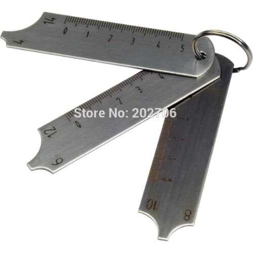 Welding Gauge for 3pcs key set MIG/TIG/STICK weld gage mesure tool simple pack