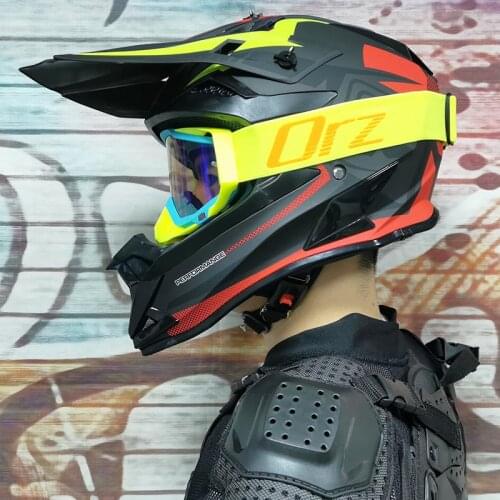DOT certification of off-road motorcycle helmets for men and women motocross ATV Dirt bike Downhill racing helmet