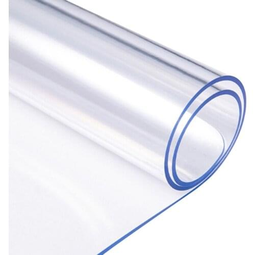 2021 New 1.5mm Thick Clear Desk Pad Protector Plastic Table Mat Placemat Tablecloth Cover