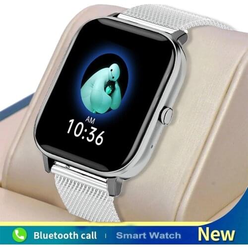 2021 New Bluetooth Call Smart Watch Mens Women Waterproof Sports Fitness Watches Activity Heart Rate Monitor Smartwatch For Men