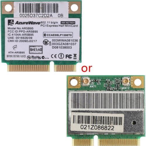 AR9285 AR5B95 Half Height Mini PCI-E 150Mbps Wireless Wlan WiFi Card For Atheros